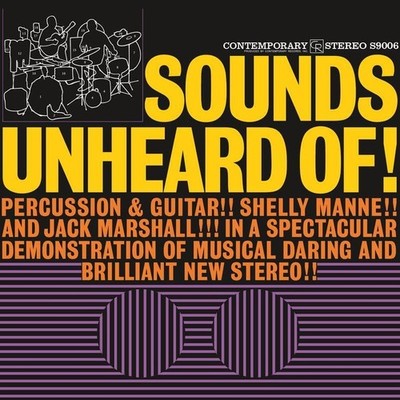 Jack Marshall & Shelly Manne ''Sounds Unheard Of!'' 180g, Gatefold, LP [Vinyl]