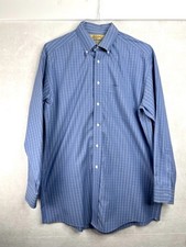 Roundtree Yorke Gold Label Pinpoint Cotton Dress Shirt