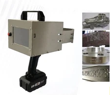 Handheld Vehicle Chassis Pneumatic Vin Number Dot Peen Marking Engraving Machine