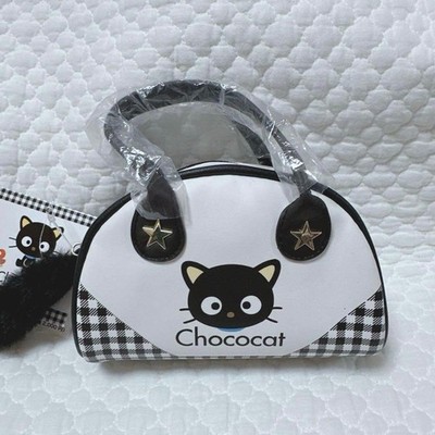 Sanrio Choco Cat Mini Boston Bag Pouch, Used w/ Tags, Cute