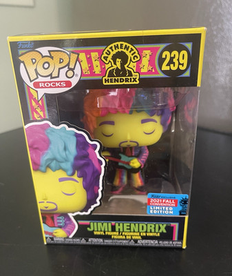 Funko Pop! Rocks Jimi Hendrix #239 2021 Fall Convention Exclusive Limited Ed