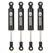 4Pcs Shock Absorber Damper Internal Spring 90mm Aluminum Alloy Shocks Compati...