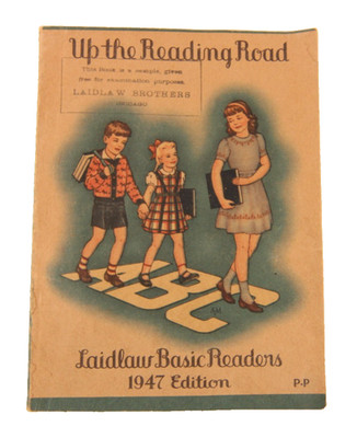 Up the Reading Road Laidlaw Basic Readers 1947 Softcover VGC Salesman Sample