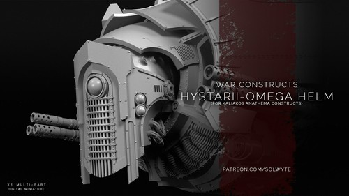 War Constructs - Kaliakos Anathema Construct(250mm)/TTRPG/Wargaming/Solwyte - Picture 4 of 11