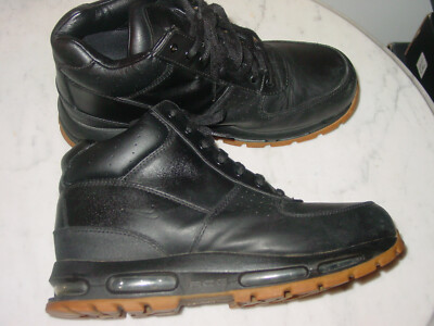 2016 Nike Air Max ACG Goadome 865031-017 Black/Gum Winter Leather Boots Size 9.5 s-l1200.jpg main image 3