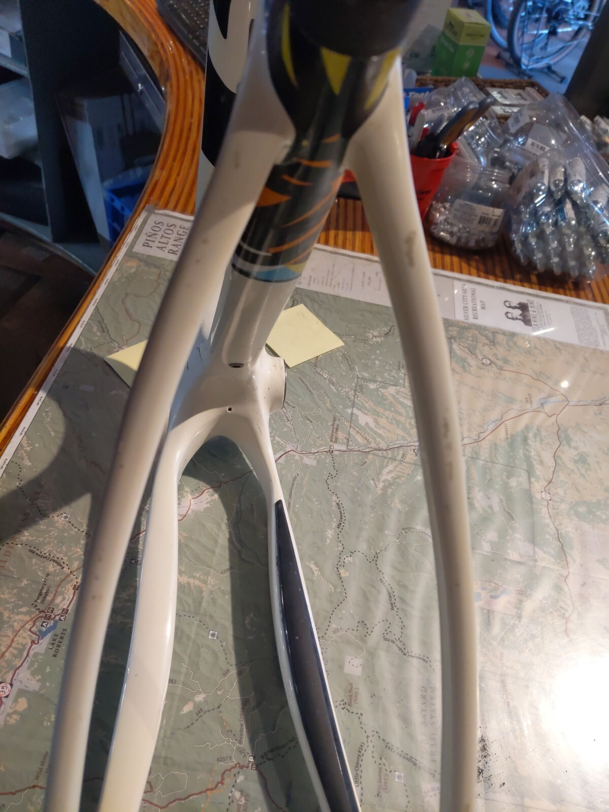 Used Salsa Cutthroat offwhite carbon gravel frame eBay