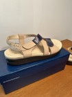 SAS Comfort Sandals Huggy Style In Blue And Taupe Size 11 N Open Toe Wide Strap — photo 4