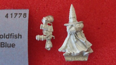 Games Workshop Necromunda Redemptionist Deacon w Flamer 1995 WH40K Warhammer 40k
