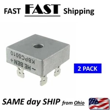 Diode Bridge Rectifier 1000V - 50A Max. -- 1000 volt -- 50 amp MAX single phase