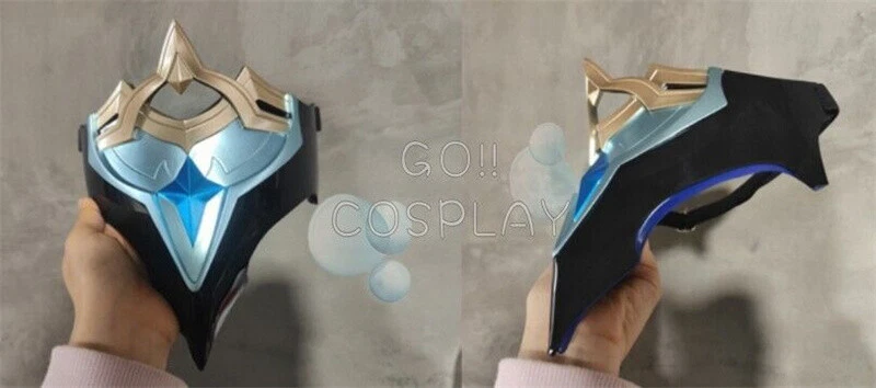 Anime Genshin Impact The Doctor Dottore FRP Face MaskHalloween Cosplay Props - Image 4 of 4