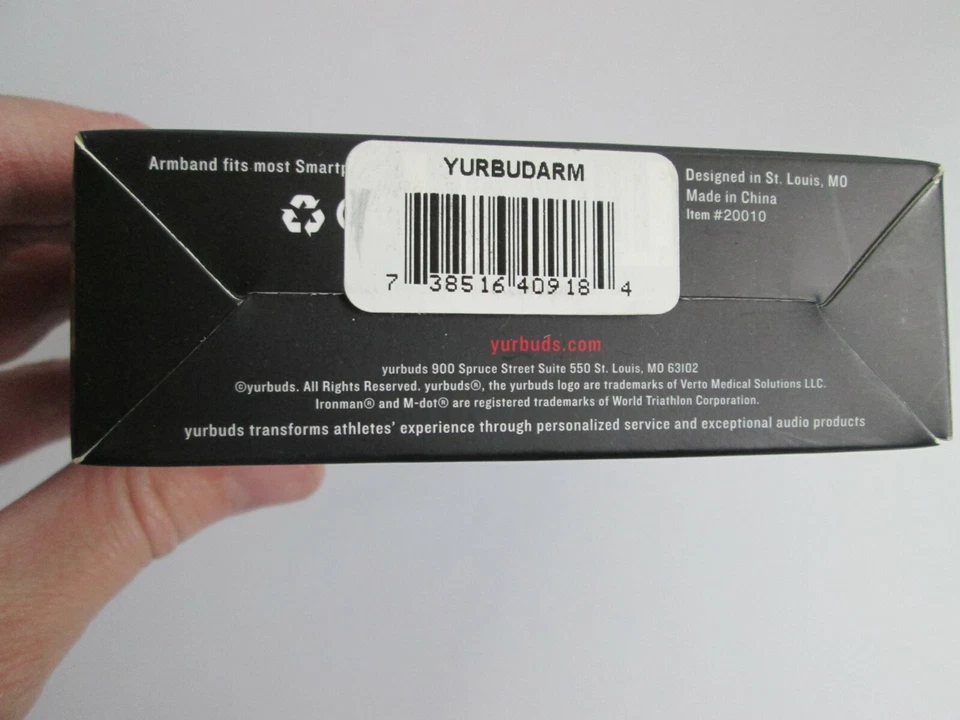 NEW Yurbuds Ironman Universal Smartphone Armband Arm Reflector High Visibility - Image 4 of 4