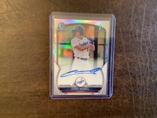2023 Bowman Chrome Chris Newell 1st Refractor Auto 467/499 Dodgers - CPA-CN