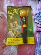 Vintage Radio Shack Wireless Microphone 60-2109 New And In Package