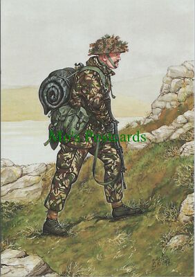 Militärpostkarte - Welsh Guards, Guardsman, Falklandinseln, 1982 - RR14728