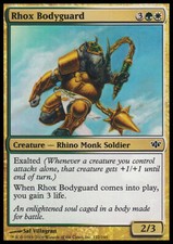 Magic the Gathering MTG Rhox Bodyguard (122) Conflux   LP
