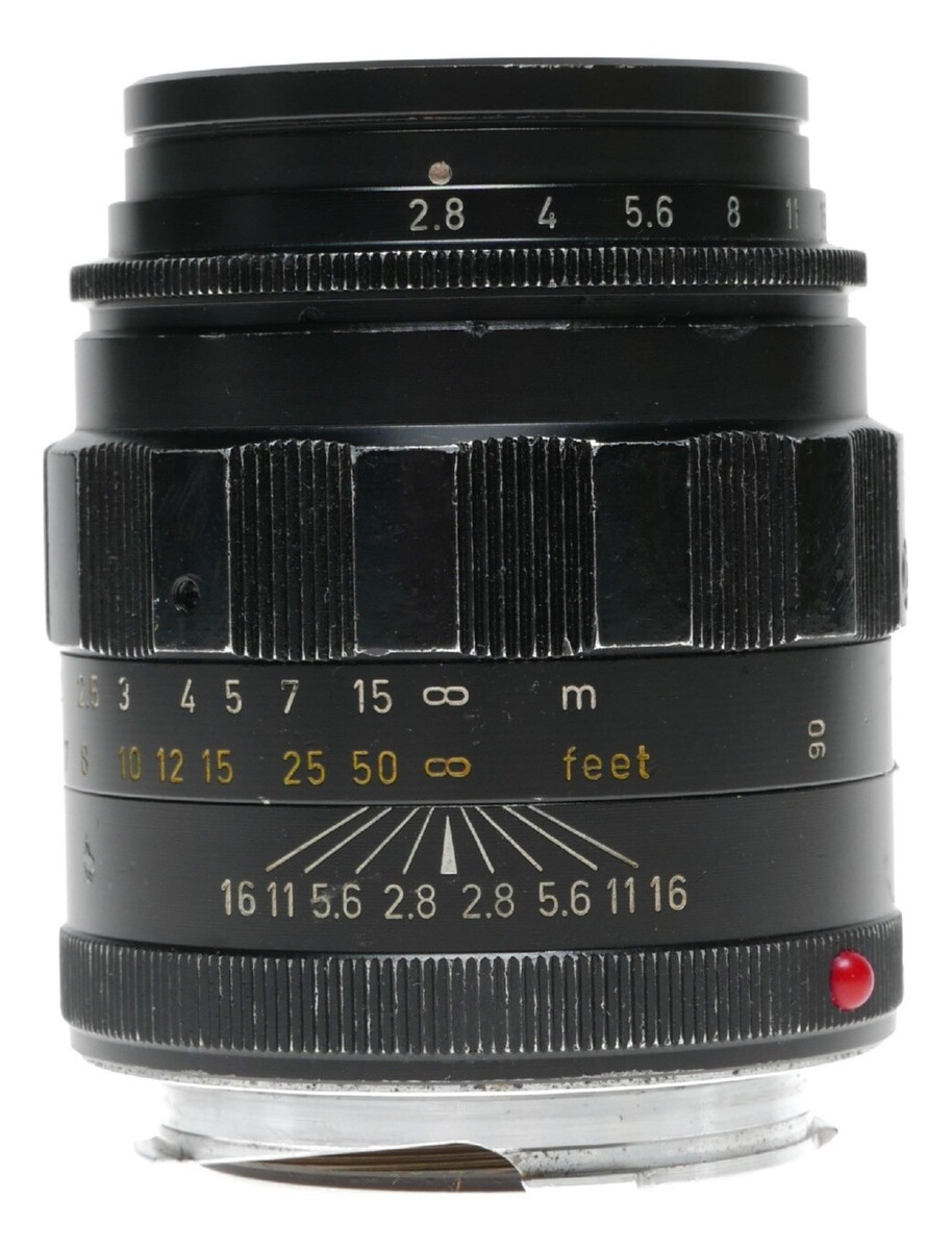 Black Tele-Elmarit 1:2.8/90 mm Leica M Leitz f=90mm F2.8 Black Tele-Elmarit 1:2.8/90 mm Leica M Leitz f=90mm F2.8