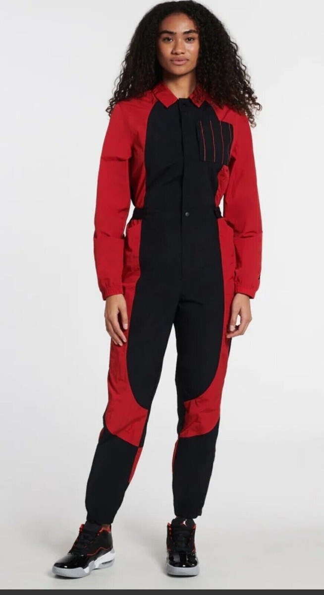 WOMENS NIKE AIR JORDAN ESSENTIAL FLIGHT JUMPSUIT SIZE S (DJ2626