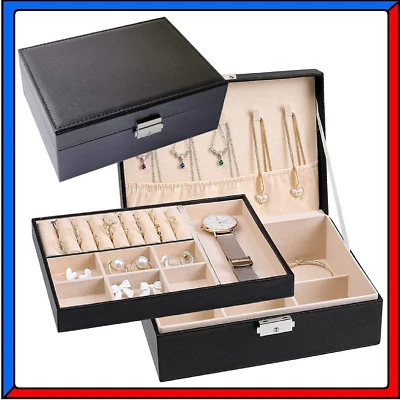 Portagioie Portagioielli Porta Gioielli Orologi Cofanetto da Viaggio Comodino