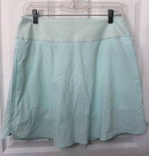 Puma Womens PWRSHAPE Love Golf Skirt Skort MEDIUM Soothing Sea NWOT Pockets
