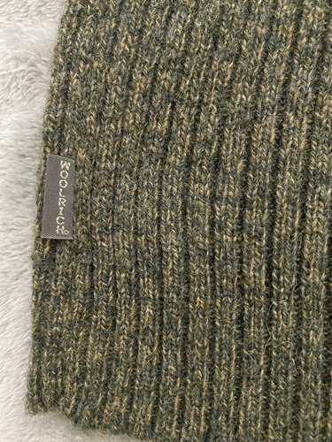 Woolrich Men’s 100% Wool Olive Green Size 2XL Sweater Vest Grandpa Gorp Full Zip - Picture 5 of 10