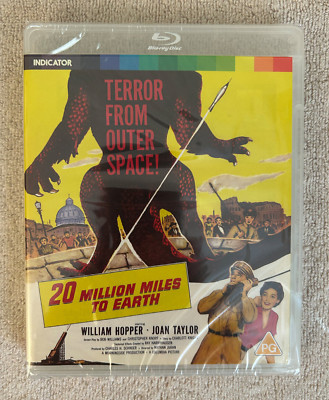 20 Million Miles to Earth (1957) Blu-ray Indicator *Region Free* Classic Sci-Fi