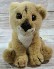 Vintage Dakin Soft Classics Plush Tiger Cub Stuffed Animal Realistic 9" 1990