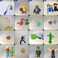 Vintage Mini Figures & Toys – 80s/90s – Novelty, TV, Retro, Collectables💎