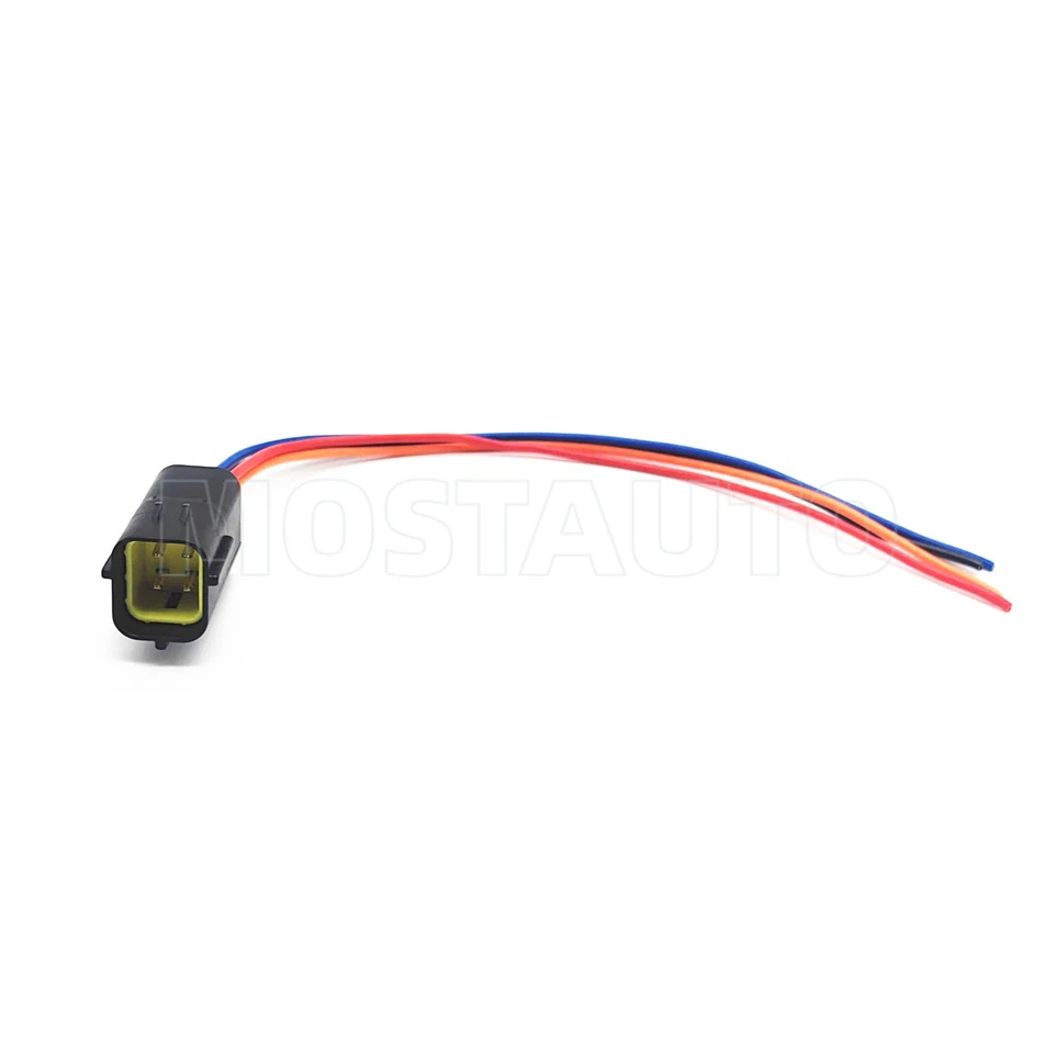 Conector de sensor de oxígeno O2 de 4 vías coleta para camioneta Dodge Ram 2500 2001-2002 Foto 3 de 4