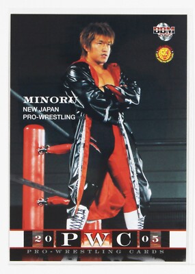 MINORU(Minoru Tanaka) - 2005 BBM Pro-Wrestling Trading Card