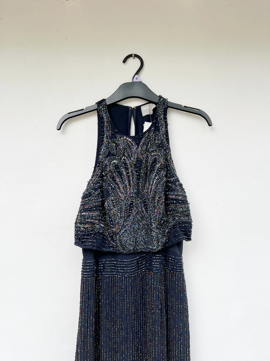 Navy sleeveless clearance dress