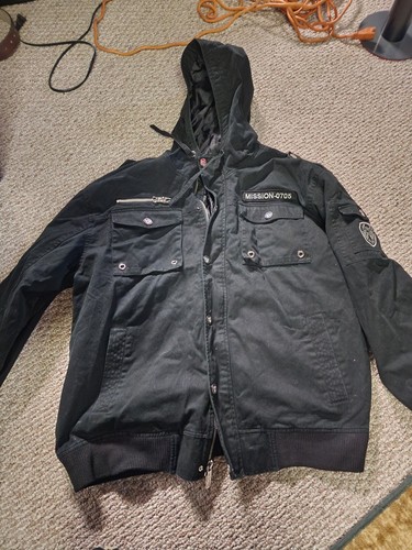4XL Mens Basic Code Coat