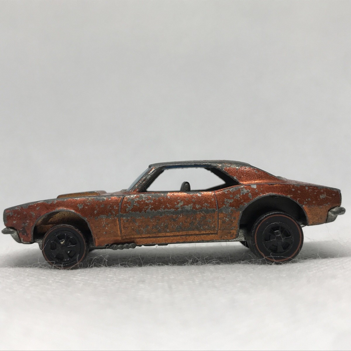 Hot Wheels Redline Custom Camaro 1967 Orange Gray Int. Sweet
