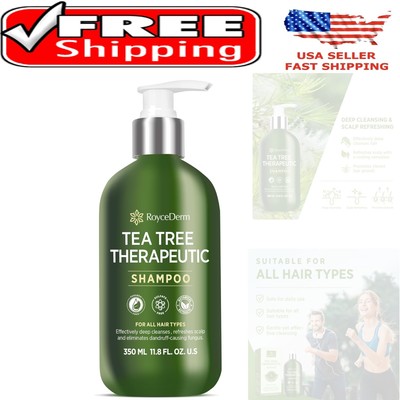 Medicated Folliculitis Shampoo with Tea Tree Oil - Dandruff & Itchy Scalp Relief