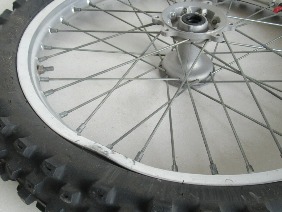 Rueda delantera 21" Takasago llanta buje se adapta a Honda CR250 1999 44635-MAC-680 Foto 4 de 4