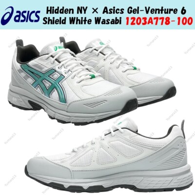 Hidden NY × Asics Gel-Venture 6 Shield White Wasabi 1203A778-100