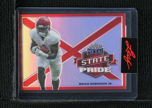 2022 Leaf Draft Brian Robinson Jr. #SP-BRJ