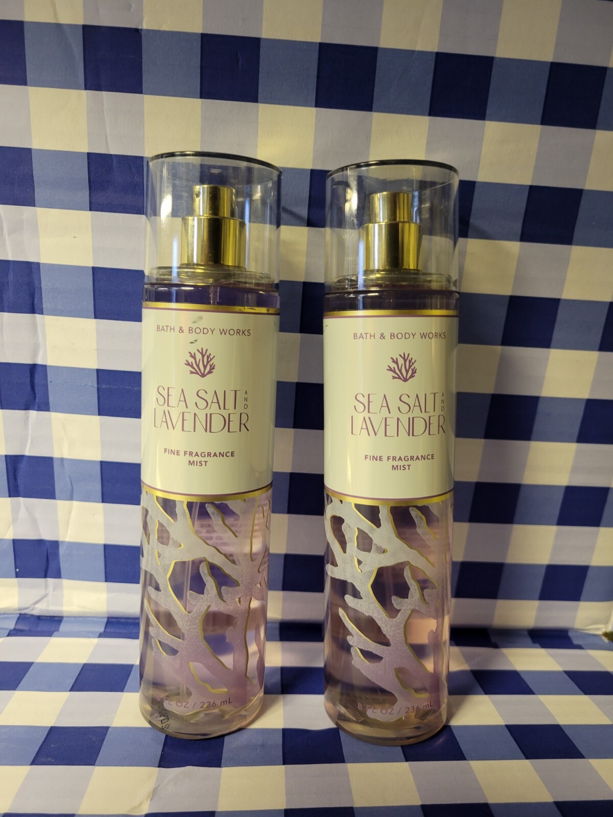 New Bath And Body Works SEA SALT AND LAVENDER FINE FRAGRANCE MIST set