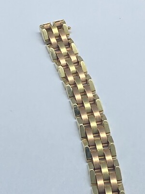 Armband, 585 Gold, Bi-Color 39,30 gramm, 19,50cm, Kein Bruchgold