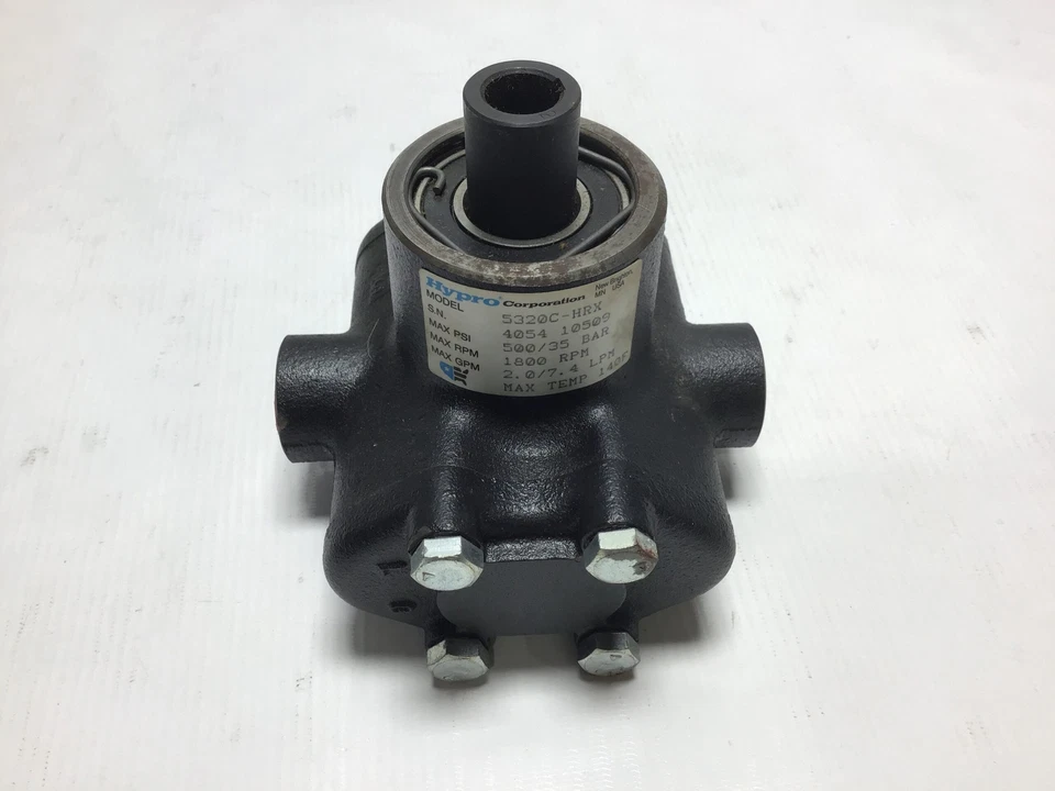 Bomba de pistão Hypro 5320C-HRX máxima PSI 500 - 35Bar Max RPM 1800 Max GPM 2.0/... - Imagem 2 de 4