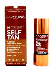 Clarins Self Tan Radiance-Plus Golden Glow Booster for Face 15 ml./ 0.5 oz. New