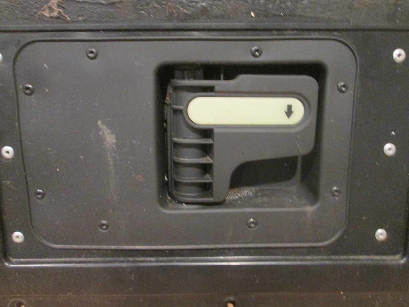 Lamborghini Huracan, Front Partition Trim with Emergency Release P/N 4T0863635F
