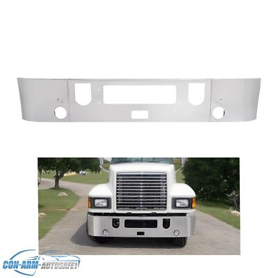 #ad Chrome Front Bumper W Fog Light Holesamp;Bumper Bracket For Mack CHU Pinnacle 2008 $350.55