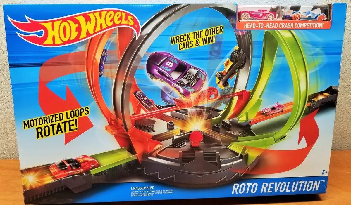 Hot Wheels Roto Revolution Track Set 