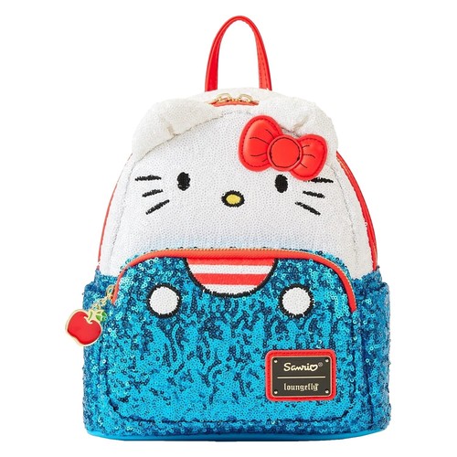 Rare Hello Kitty 2012 Graphic Patchwork Punk Loungefly Tote Bag