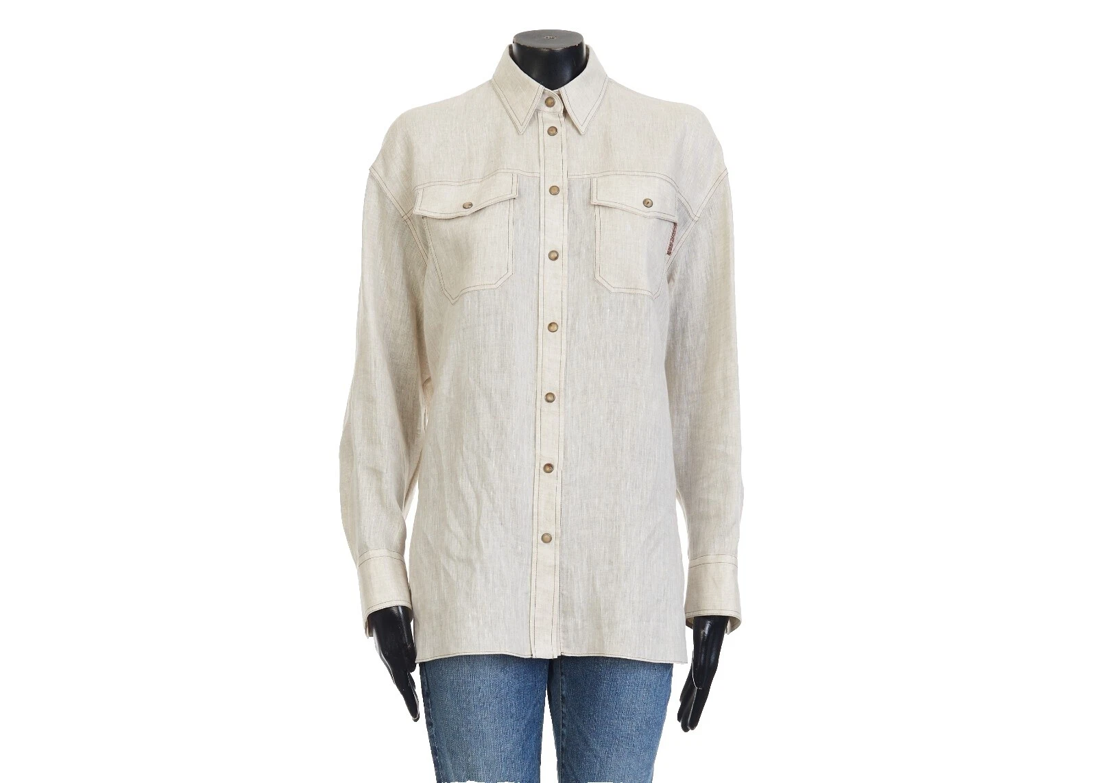 Casual Solid Brunello Cucinelli Tops for Women