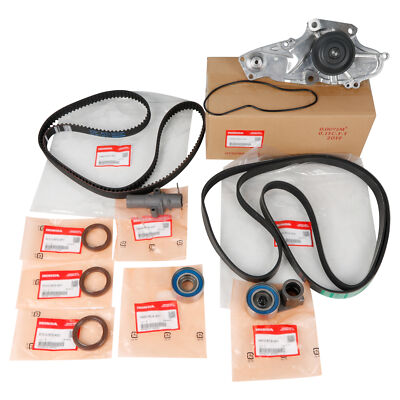 #ad Timing Belt Water Pump 19200 RDV J01 Kit For Acura 14400 RCA A01 $113.41