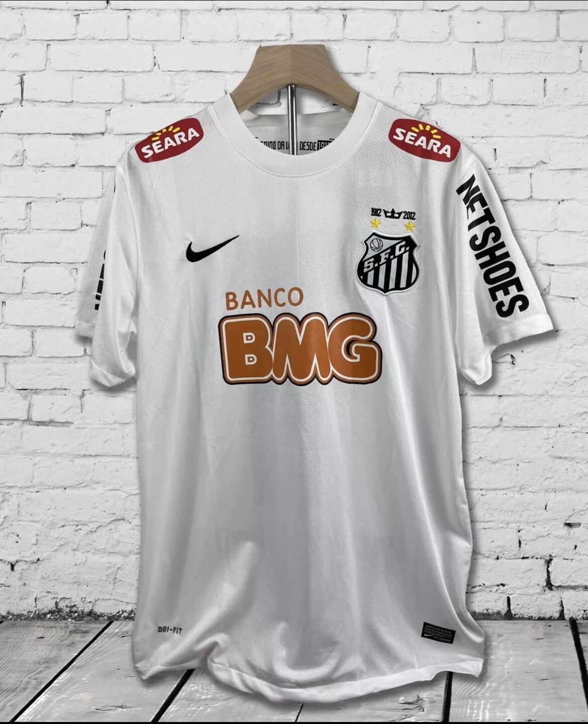 Santos FC Home Jersey 2010-2013 - Vintage Brazilian Kit - Neymar #11