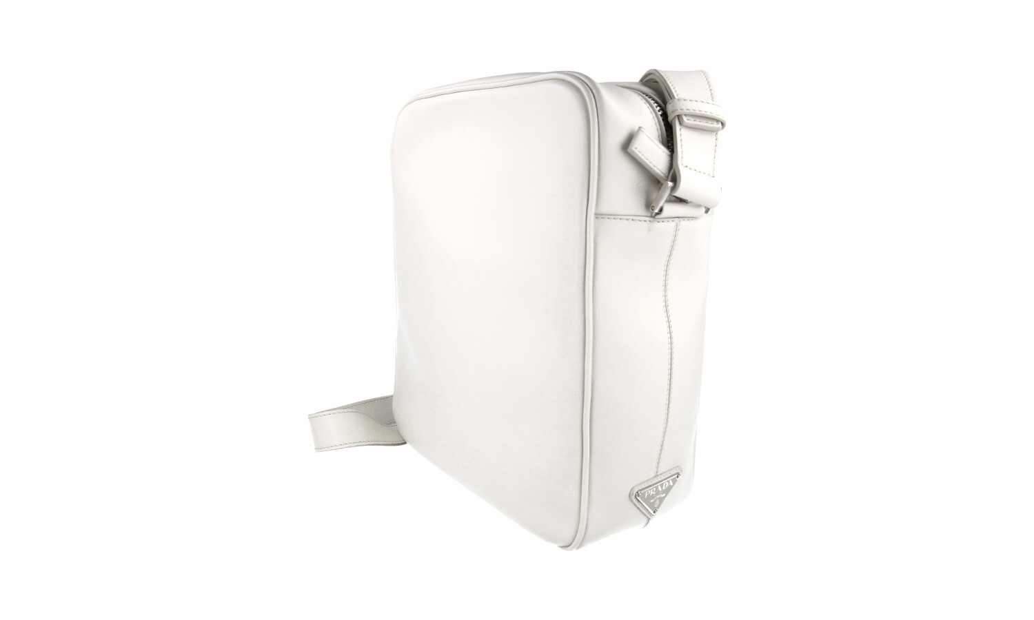 PRADA x JAMES JEAN Limited Messenger Bag / Pouch - 2VH031 - White - NEW image 7
