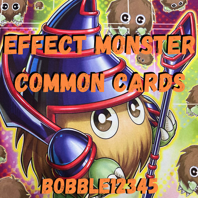 Yu Gi Oh Effekt Monster Karten - Common A - Z