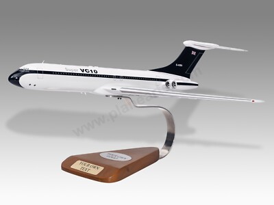 Vickers Super VC10 BOAC Airways Solid Mahogany Wood Handcrafted Display Model